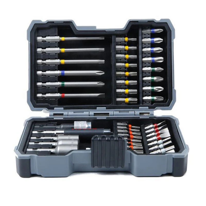 BOSCH 2607017702 Electric Screwdriver Bit Set 43-pcs HSS High Hardness Multifunctional PH/PZ Bit Power Tool Attachments