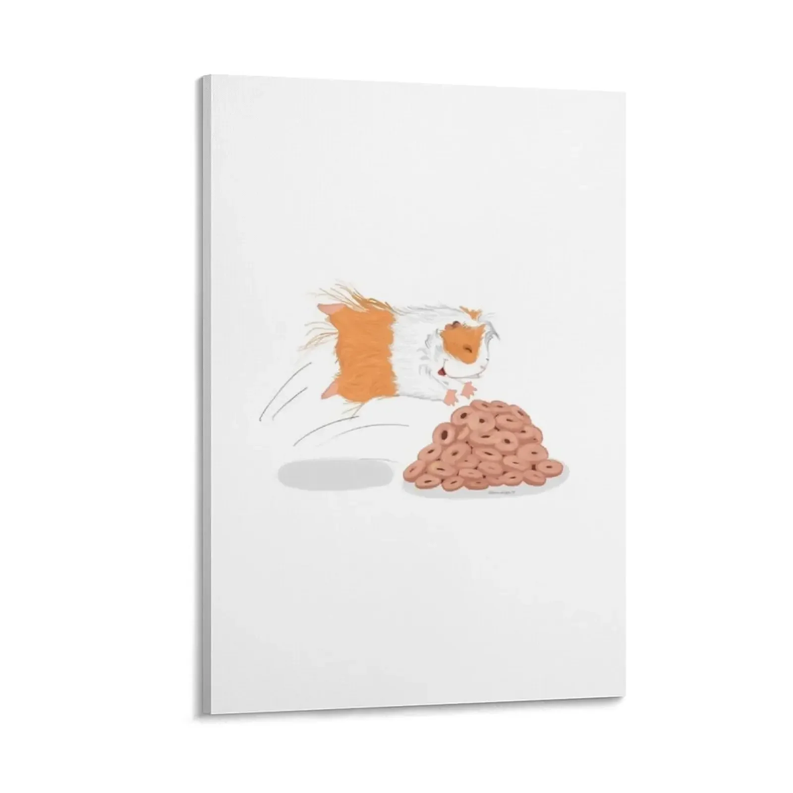 

Pineapple the snack-diving piggy Canvas Painting decorative items for home Decoration home room decoration accessories