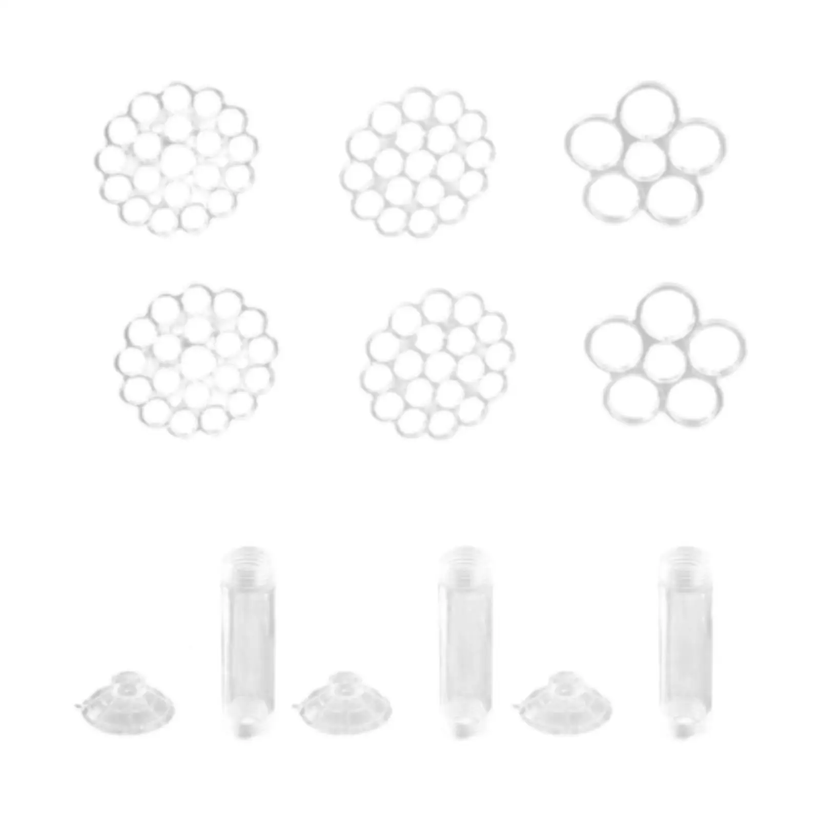 Flower Frog Wire Wire Arranger Twist 3 Sets PP Bouquets Plant Fixation Flower Arrangement Holder for Photo Prop Floral Stem
