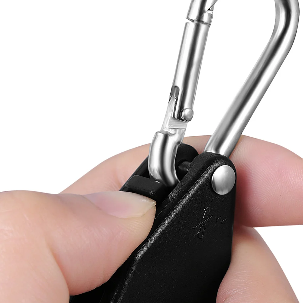 2 ganci per coltivazione leggeri, corde in nylon regolabili, ganci per lampade per piante, puleggia di controllo dell'altezza, accessori da giardino di sollevamento