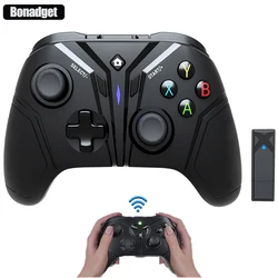 Manette de Jeu Sans Fil Bluetooth/2.4G, pour Switch/PC/Steam/PS3/Android TV Box, Téléphone Intelligent, Tablette, Joystick