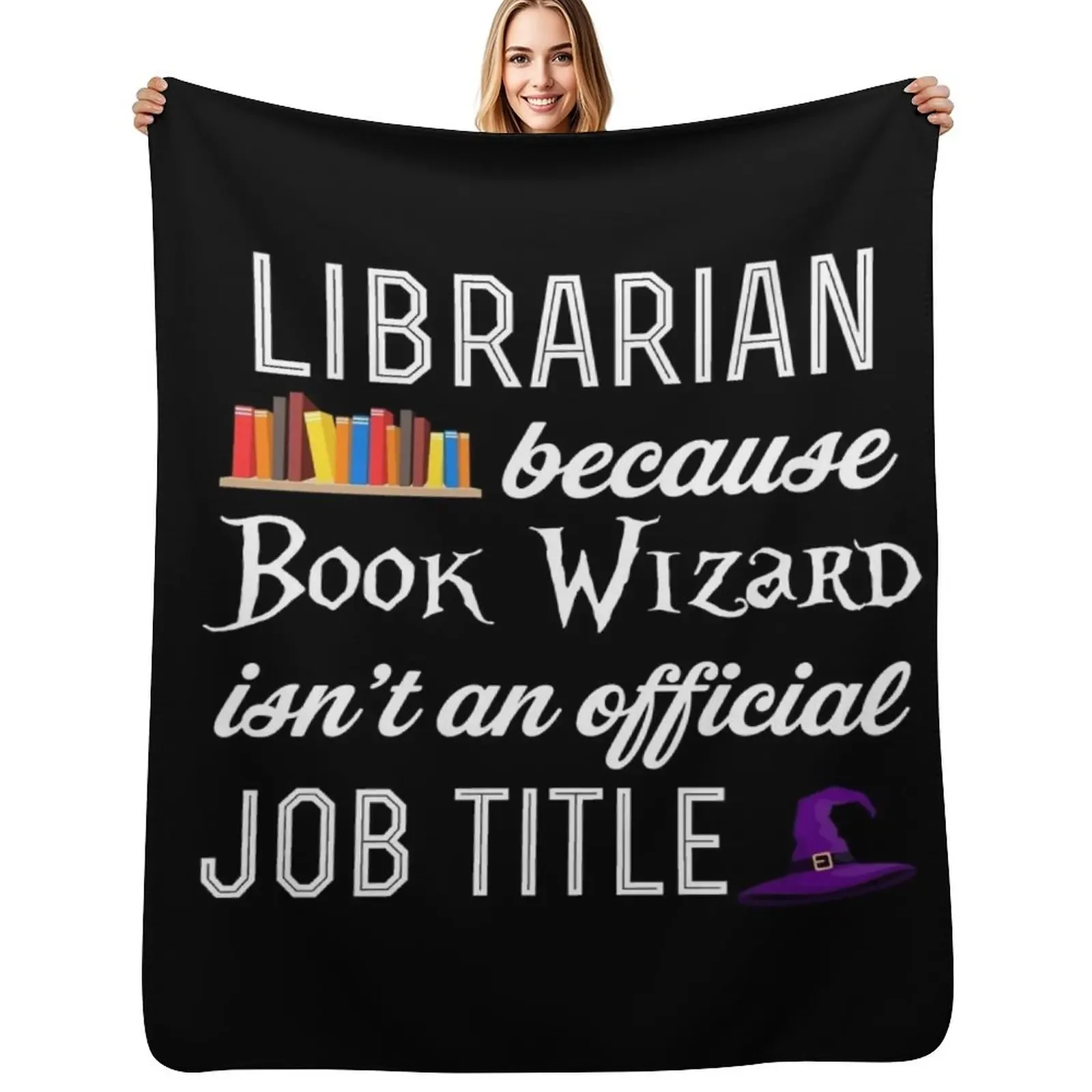 

LIBRARIAN Throw Blanket Hair Blankets For Baby Winter beds Luxury Designer Blanket