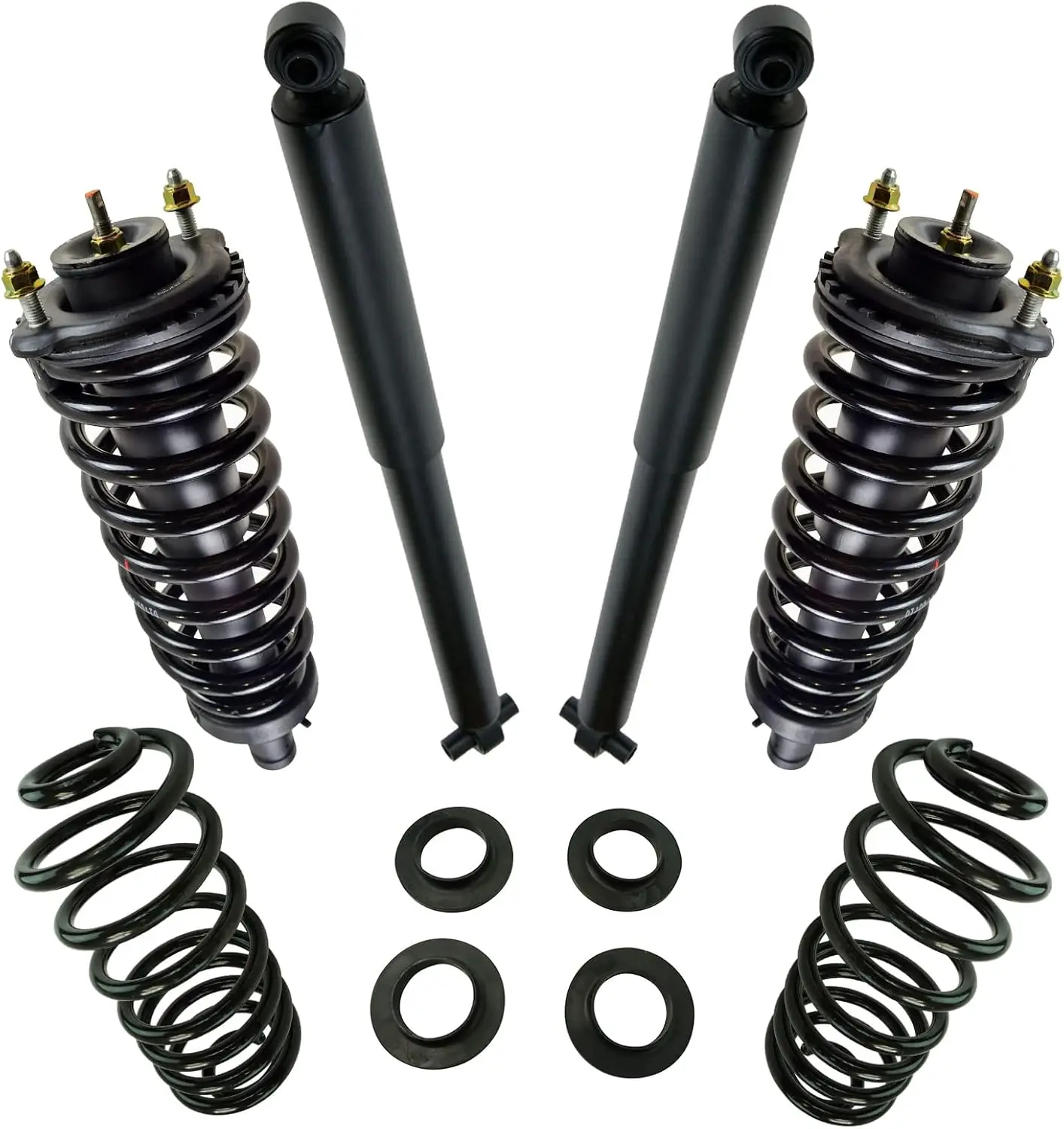 

Полный комплект амортизаторов и задних переходных пружин в сборе для GM