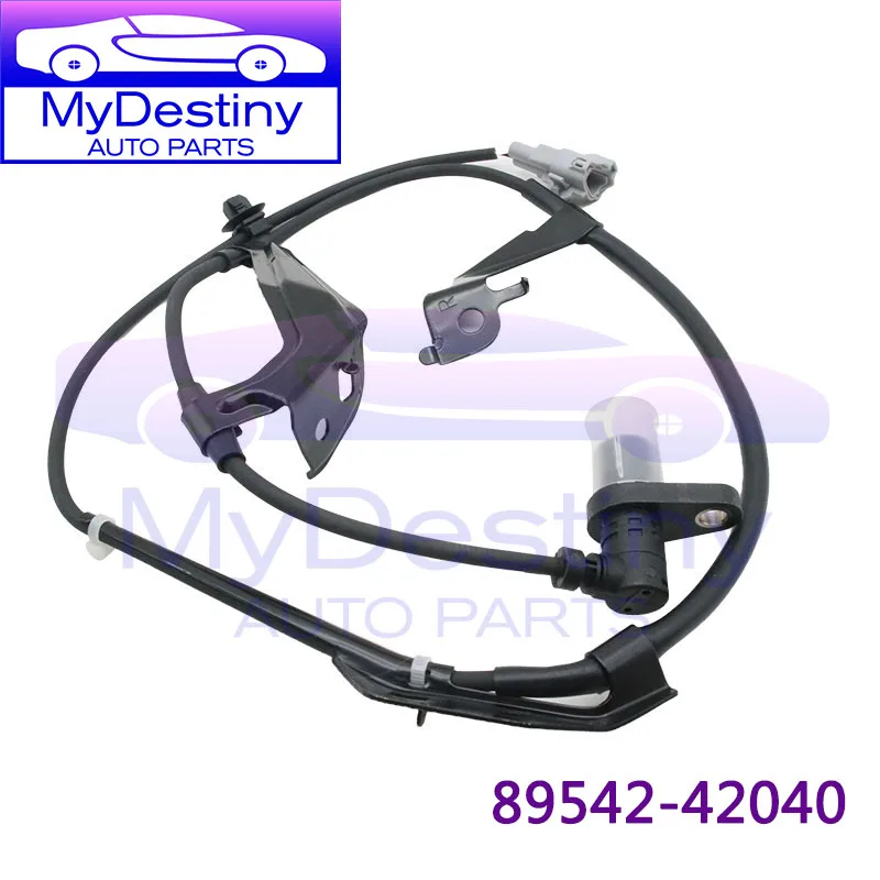 89542-42040 передний правый датчик скорости колес ABS для 2001-2005 Toyota RAV4 2.0L 2.4L FWD AWD New 8954242040 ALS765 5S6811