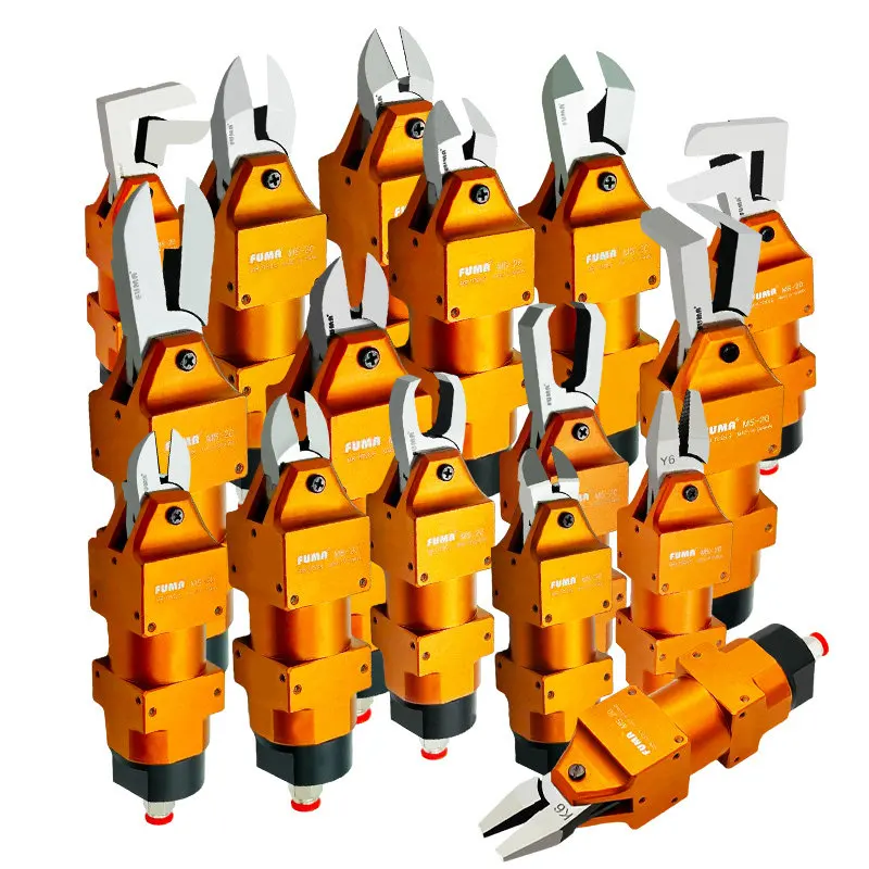 

Automatic pneumatic scissors Air shears Powerful cylinder scissors Plastic water spout manipulator Pneumatic shears