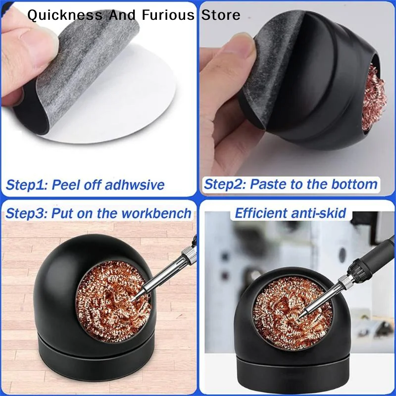 【T】Soldering Iron Tip Cleaning - огляд і ціна Diy Electronics Holder