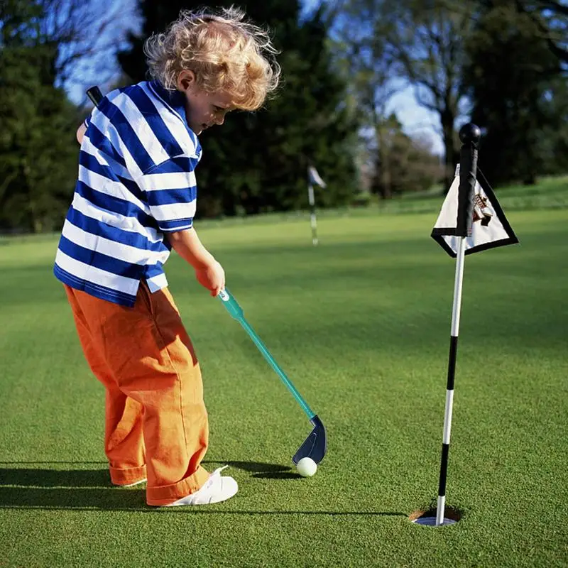 Juego de Golf para niños pequeños, juguete de Golf para golpear, productos deportivos de 14 piezas, juguetes para niños pequeños para interiores y exteriores