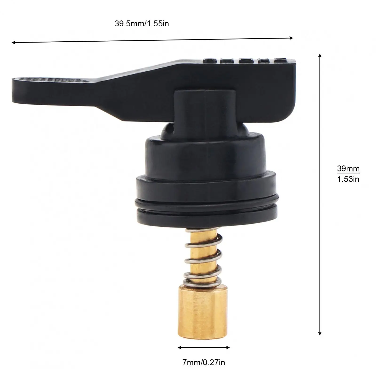 1 Set Starter Valve Plunger Kit Carburetor Manual Damper Switch Fit for Es Fit for Tomos A55 Carburetor Plunger Assemble Button