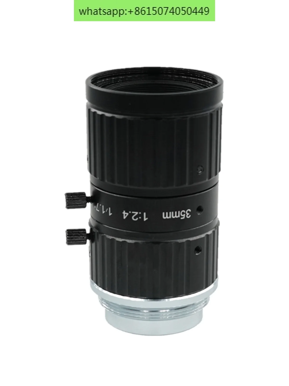 12 million FA industrial lens fixed focus 35mm 1/1.7 inch manual aperture C-port FA industrial camera lens