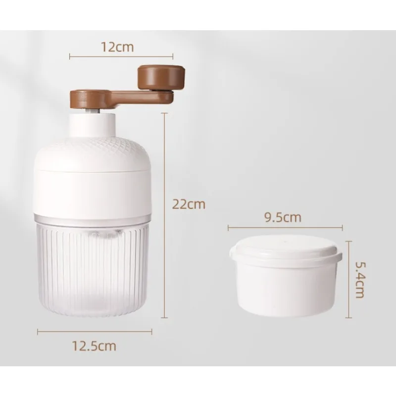 1pc Creative Portable Practical Home-use Hand-cranked Ice Crusher Making Smoothie Machine For Summer Parties Kitchen Tool