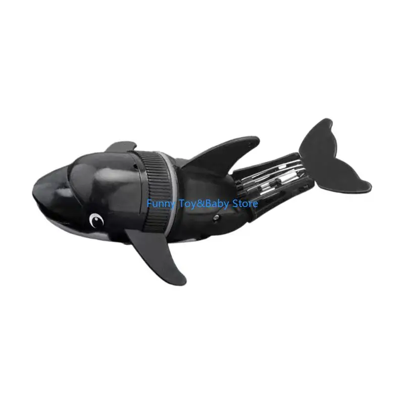 Moving Dolphin Water Toy Bathtub Play With Rolling Action For Kids 3+ Years Battery Powered Design C90B