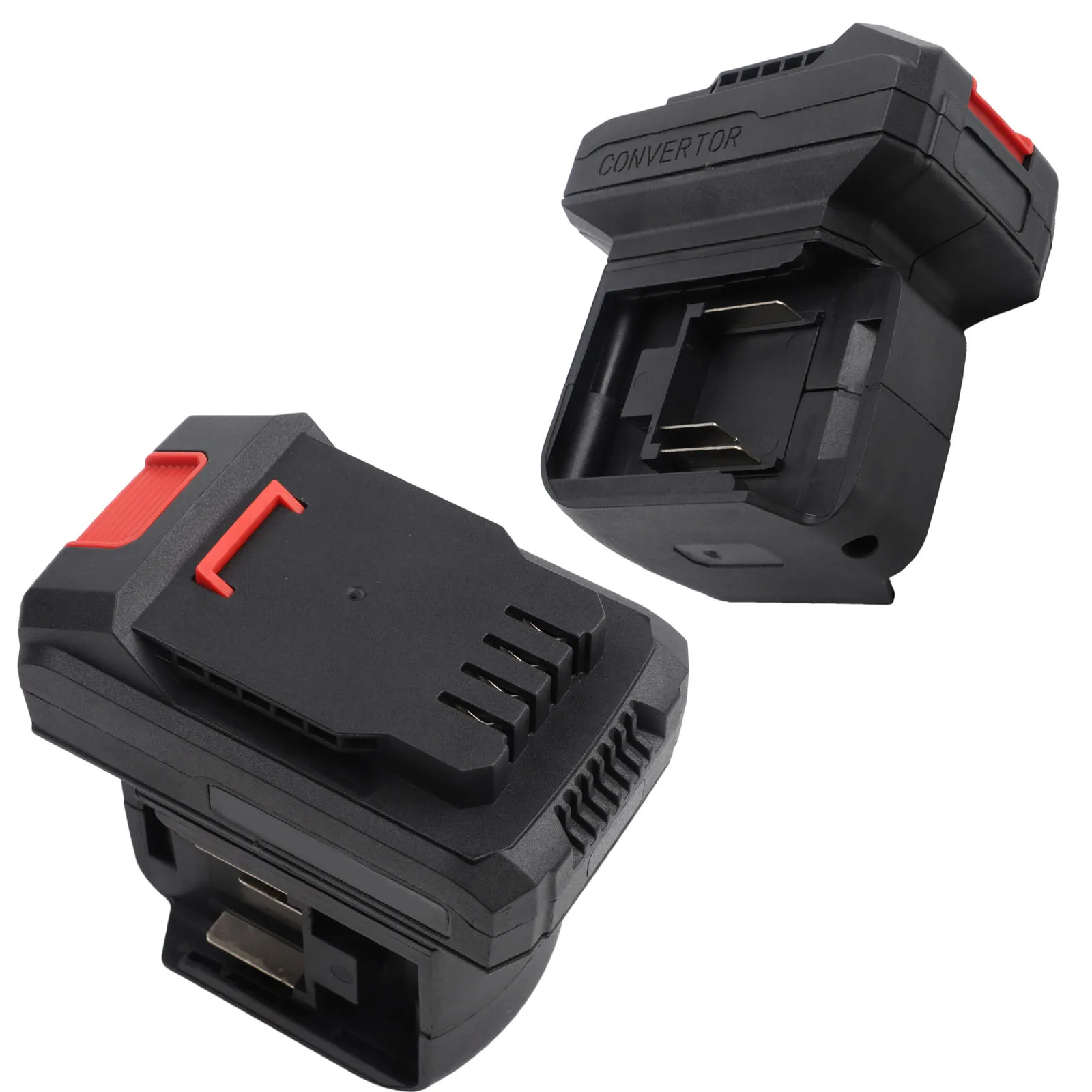 Czarny plastikowy adapter konw – Power Tools Dongcheng recenzja i cena