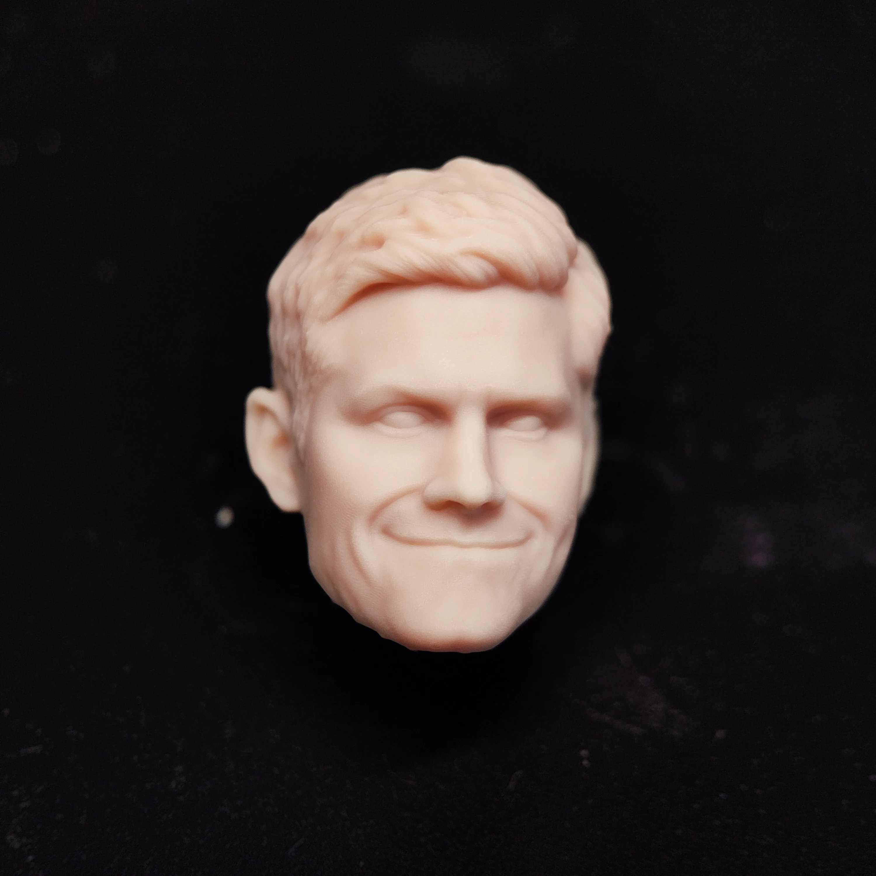 HL1523 DIY Customized 1/18 1/12 1/10 Scale Jensen Dean Unpainted Head Sculpt for 3.75