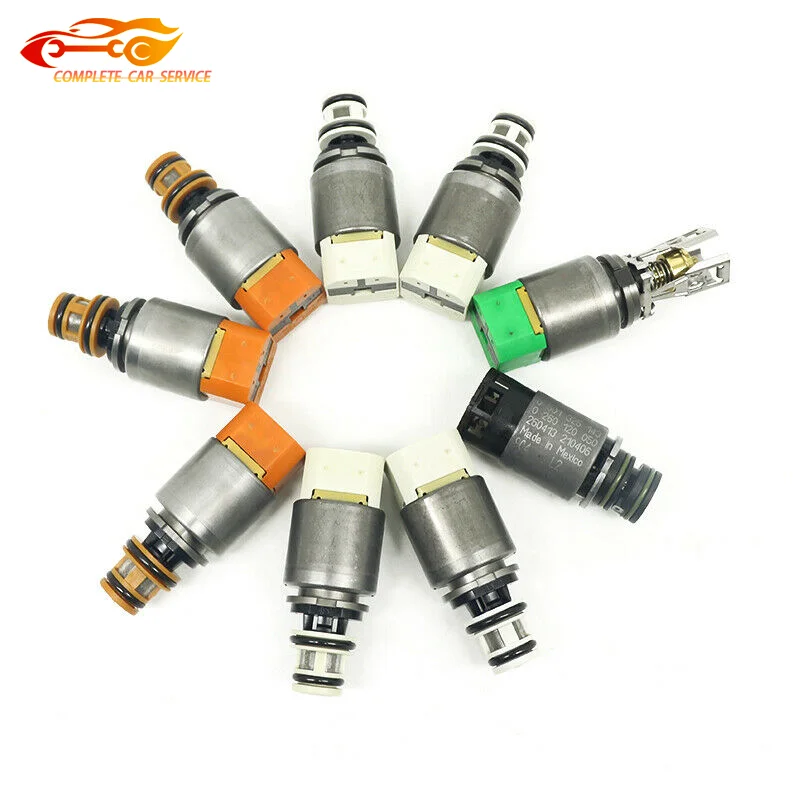 

ZF 8HP45 Transmission Solenoid Valve 9 PCS Set 8 SPEED Suit For BMW Audi Q7 Jaguar XJ Range Rover