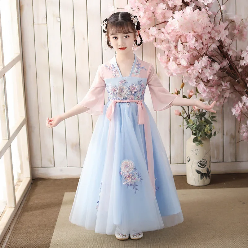 Chinese ancient style girl summer dress dress ancient costume