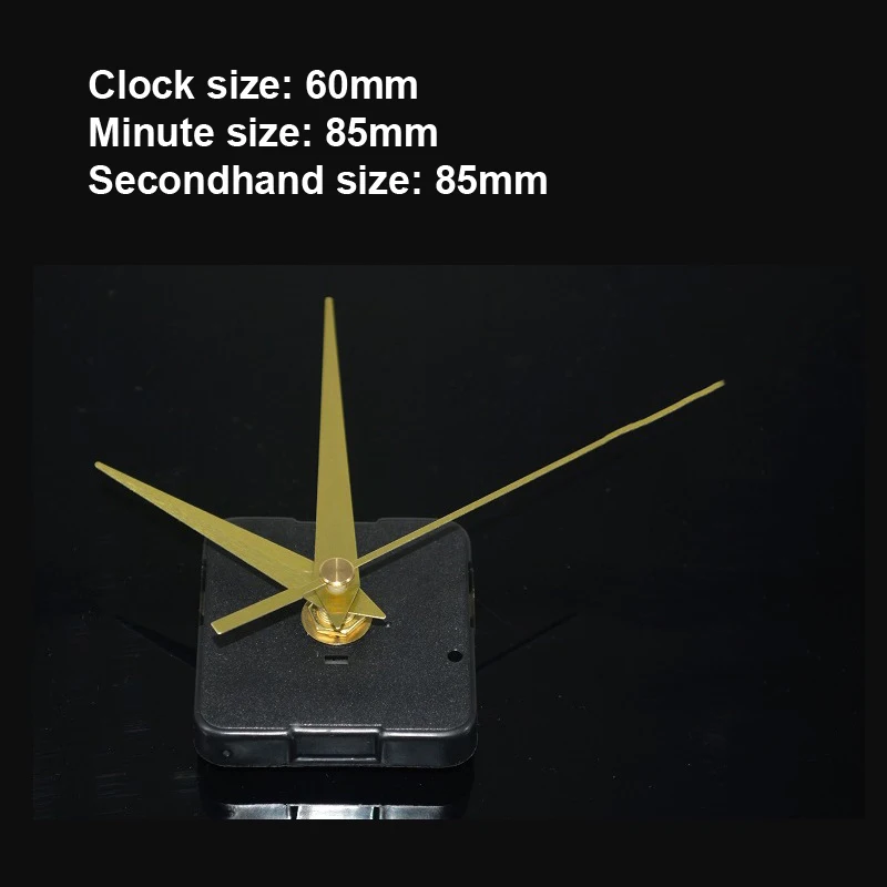 New Quartz Clock Parts Battery Operated Silent Wall Clocks Repair Movement Hands Clockwork Clock Repair Home Accessories