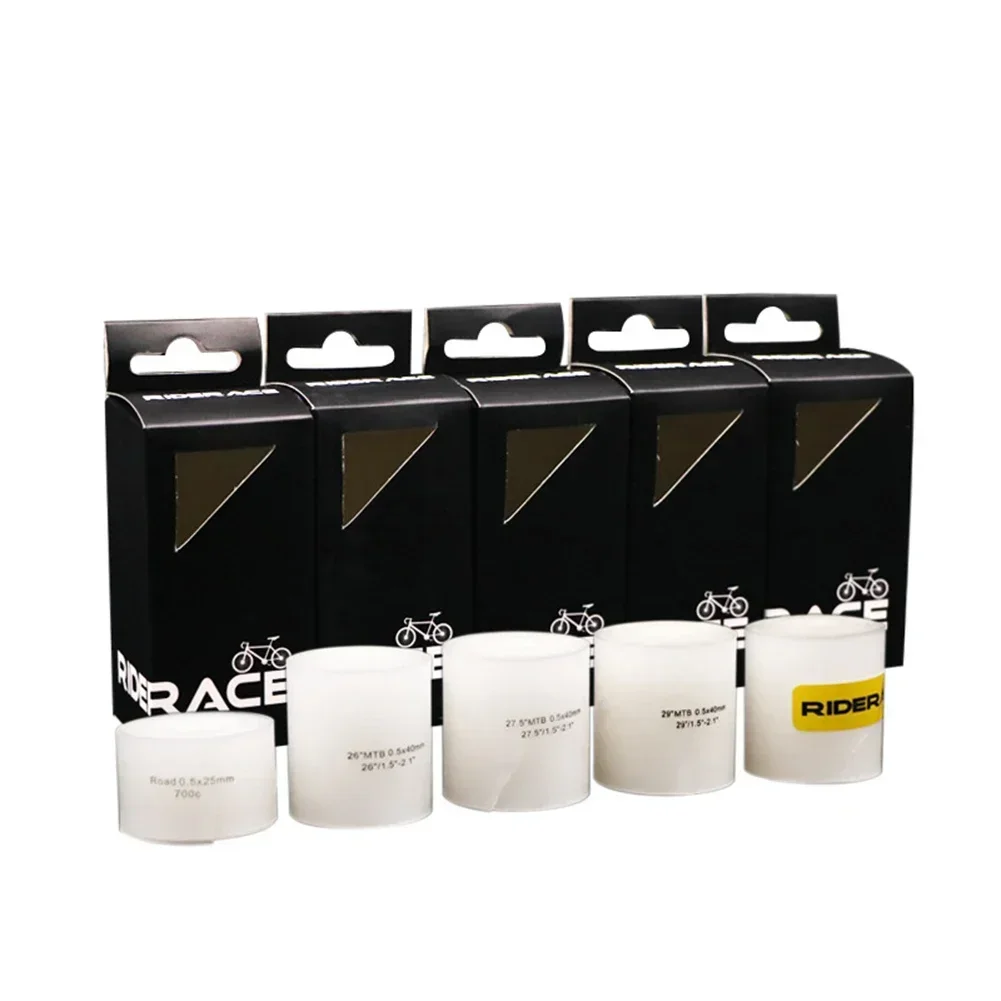 2 Rolls Bicycle Tire Liner Anti-Puncture Tape MTB-Road Bike Inner Tube Pad Rim Liner 700C/20/26/27.5/29inch Anti-stab Tire Pads