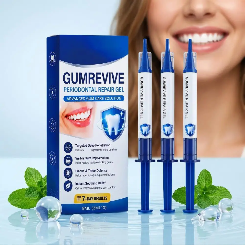 Gum Repair Serum Gel for Sensitive Gums Gum Recession Plaque Tartar Cleaning Gumline Protection Soothing Oral Care