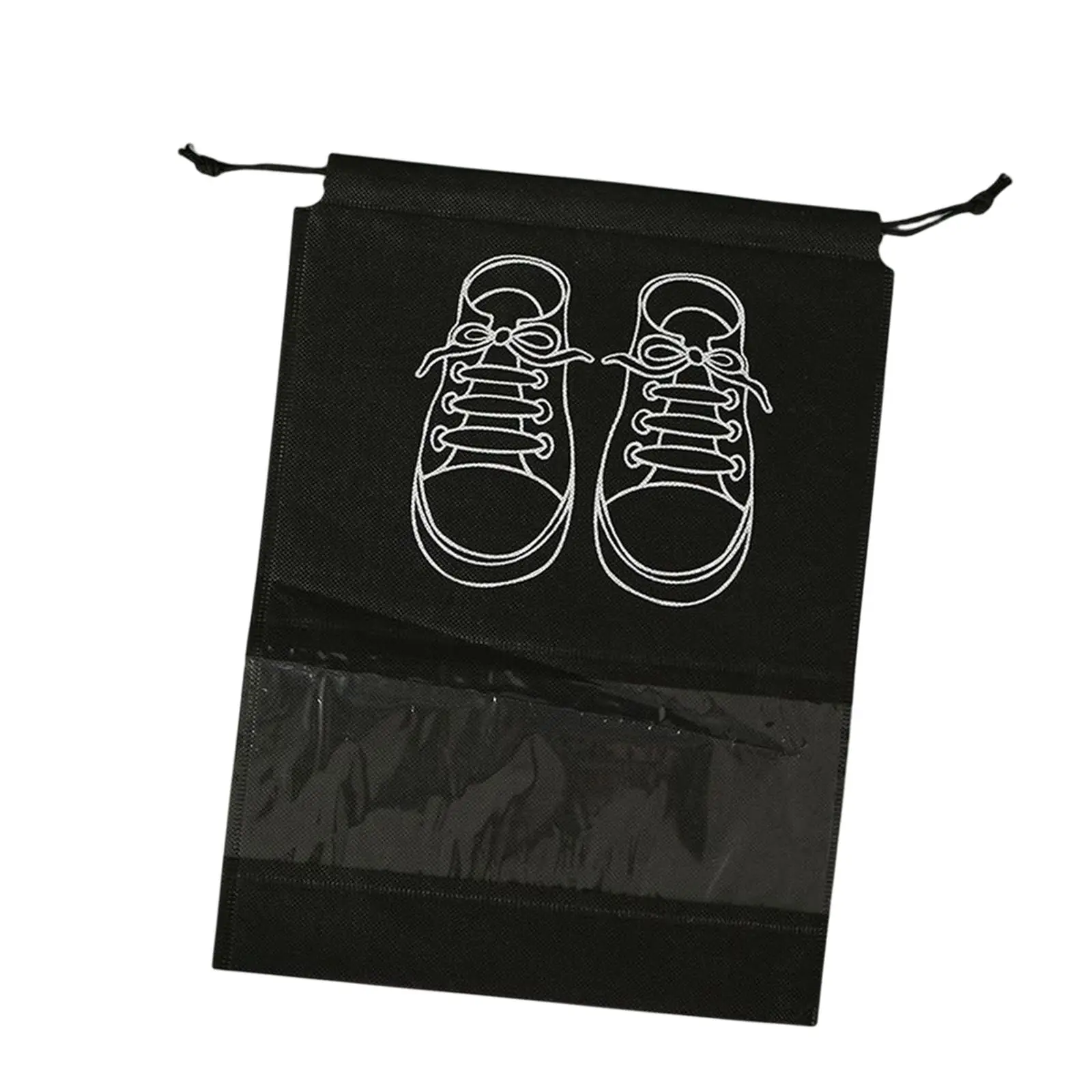 Travel Shoe Bag Non Woven Drawstring Portable Shoes Storage Bag Sport Bags for Daily Use Stain Resistant Dustproof