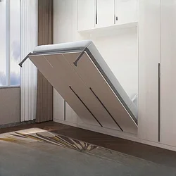 Invisible bed Hardware accessories Folding bed Vertical side  Hidden  Under Turning Wardrobe Hidden wall