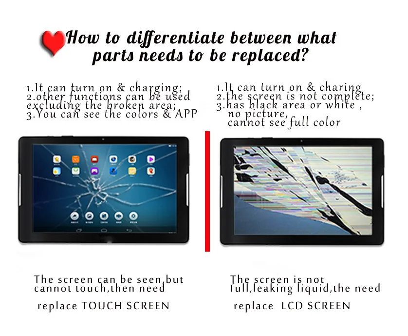 NEW 7Inch 40Pin For MC BH40WA7002-27BBT / MC070B-H40WRA (HT)  LCD Matrix Display Screen Panel Car GPS Radio or Kids Tablet