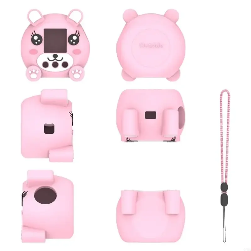 066Aスクラッチプルーフシェルフルカバースリーブダストプルーフシリコンカバープロテクタープリンサンインタラクティブデジタルおもちゃのケース