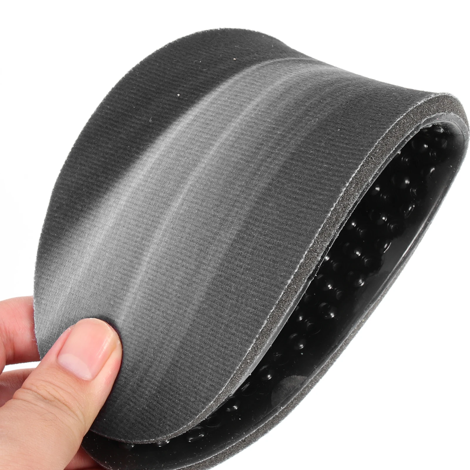 Plantillas de cojín grueso, insertos deportivos reemplazables transpirables, absorbentes de golpes, antideslizantes, aumento de altura, herramientas para el cuidado de los pies, color negro