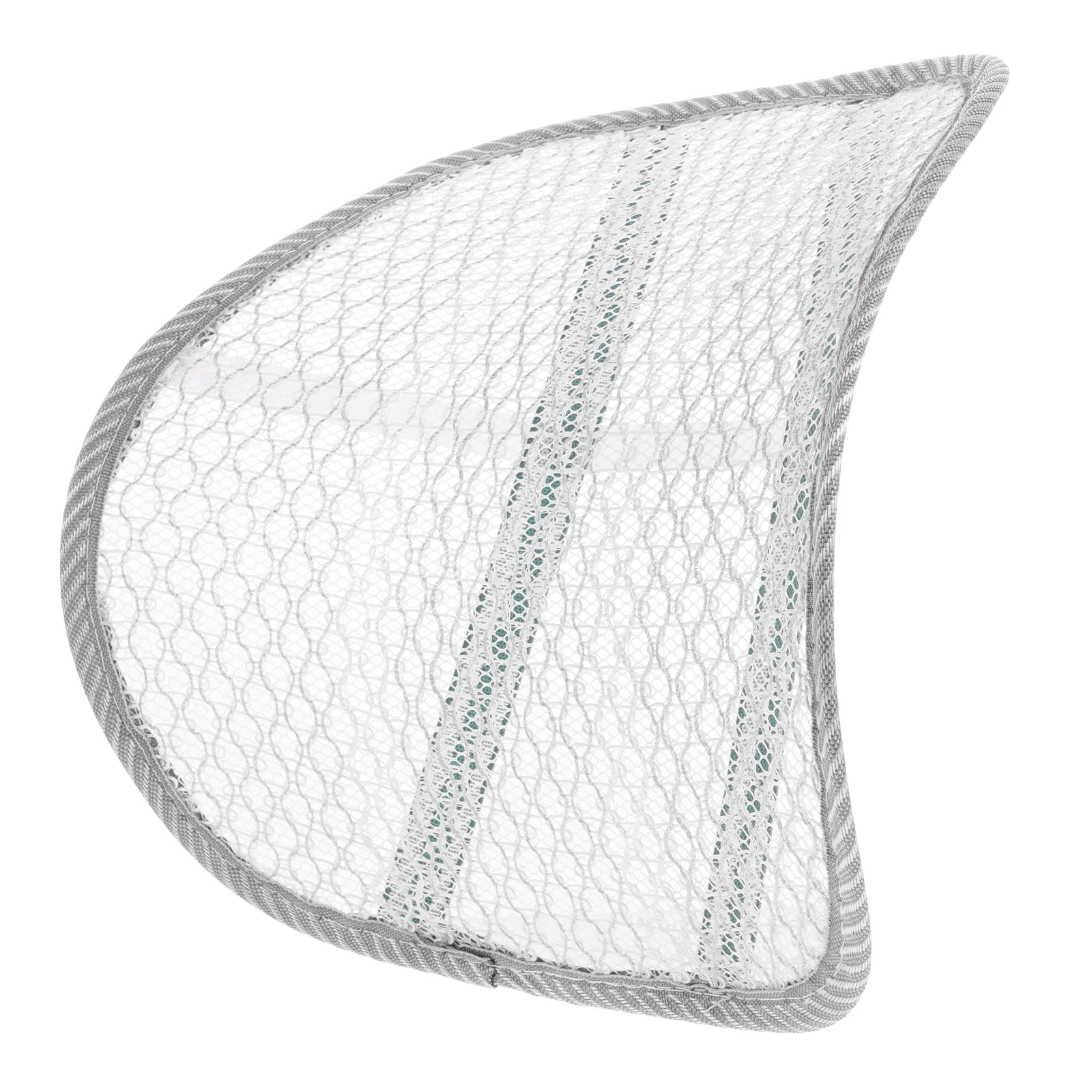 

Cooling Waist Massage Pad Lumbar Support White Steel Wire Back Rest for Car Chair Office Driving Travel Automotive Interior