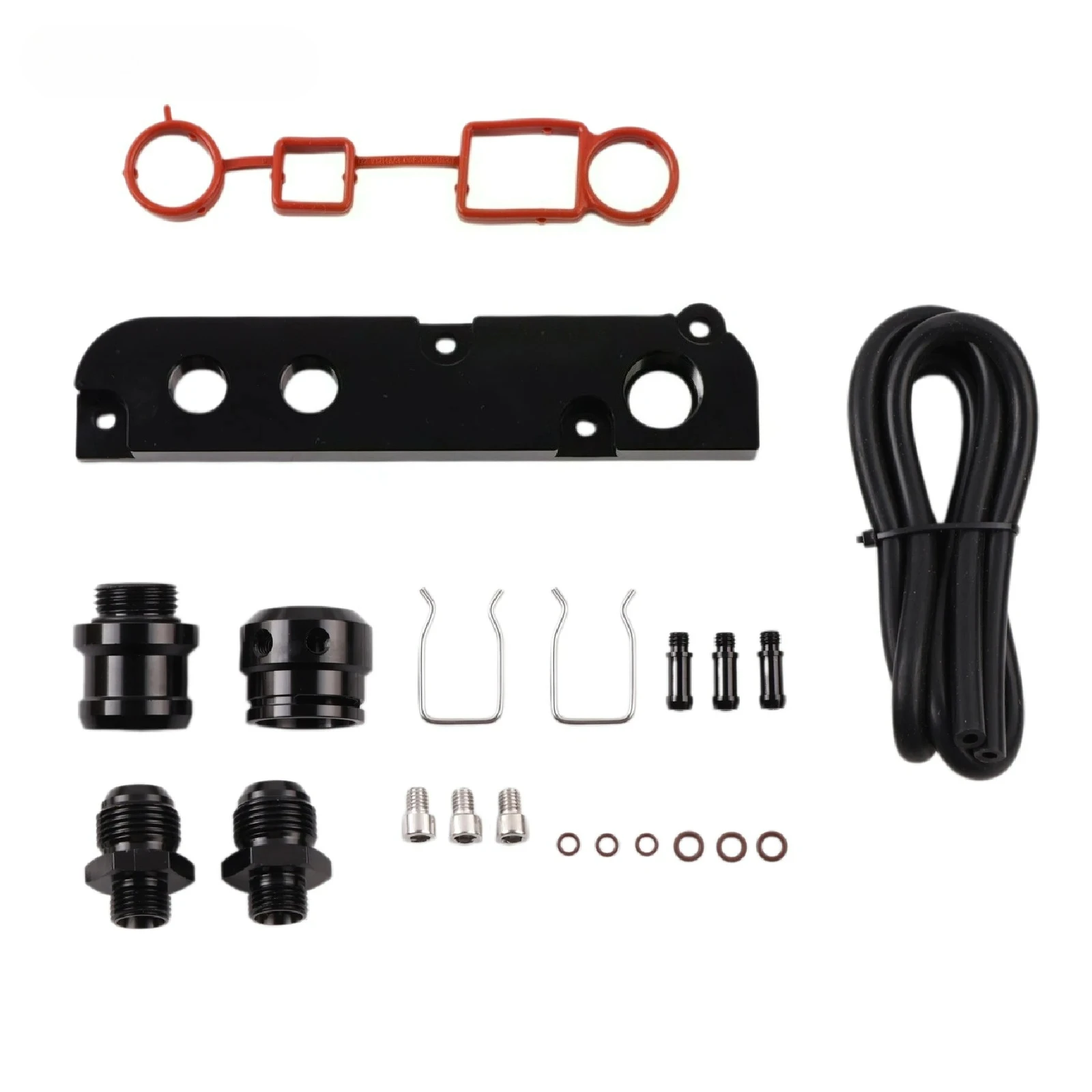 

Broyear Billet PCV Adapter Kit with Boost cap For VW Passat Jetta Golf 2.0T FSI EA113 with AN10 12 15 19mm Fitting
