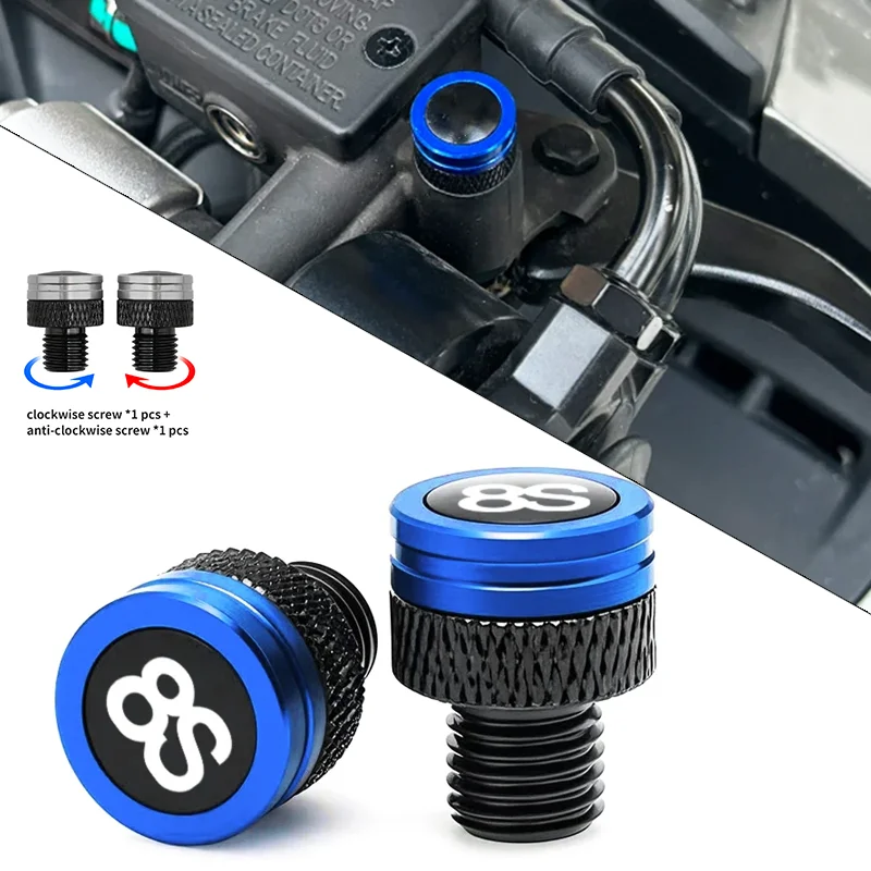 

New Fit For SUZUKI GSX-8S GSX8S GSX 8S 2023 2024 8R Universal Motorcycle M10 aluminum mirror hole plug screw bolt suitable