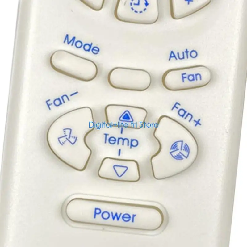 E06D Air Conditioner Remote Control YK4EB1 for AEW05LPW1 User Friendly Design White