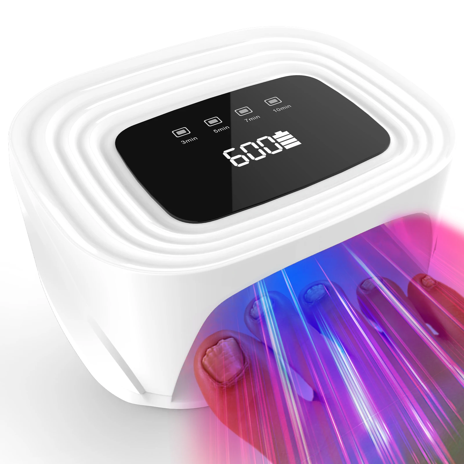 Wireless Nail Fungus Laser Device One Size Fits All 2000mAh 36pcs LED 470nm 660nm Nail Laser Treatment Device for Onychomycosis