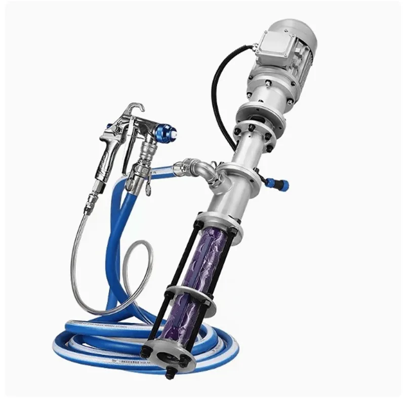 Special rubber roof waterproof putty mortar fireproof machine for spraying machine