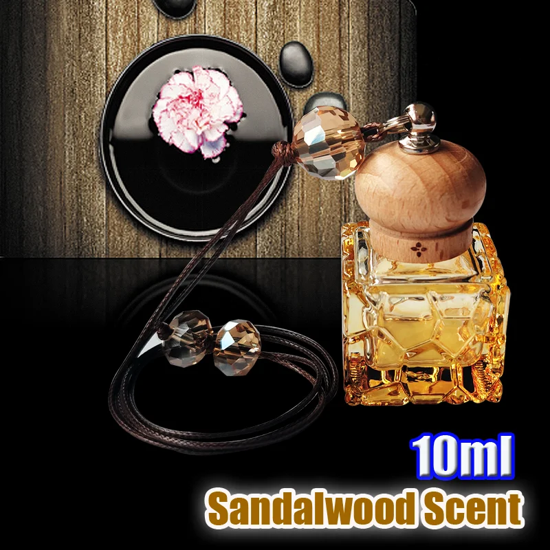 Car Perfume sandalwood hang perfume Interior Women Air Freshener Men`s perfumes Auto Accessories 10ML Liquid Flavoring for Cars