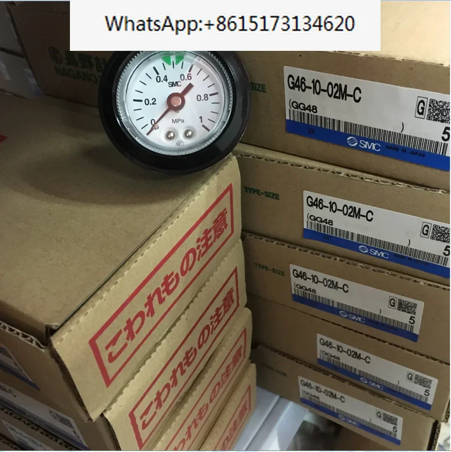 5 pieces SMC pressure gauge G46-10-01M-C G46-10-02M-C G46-4-01M-C 2-02M-C