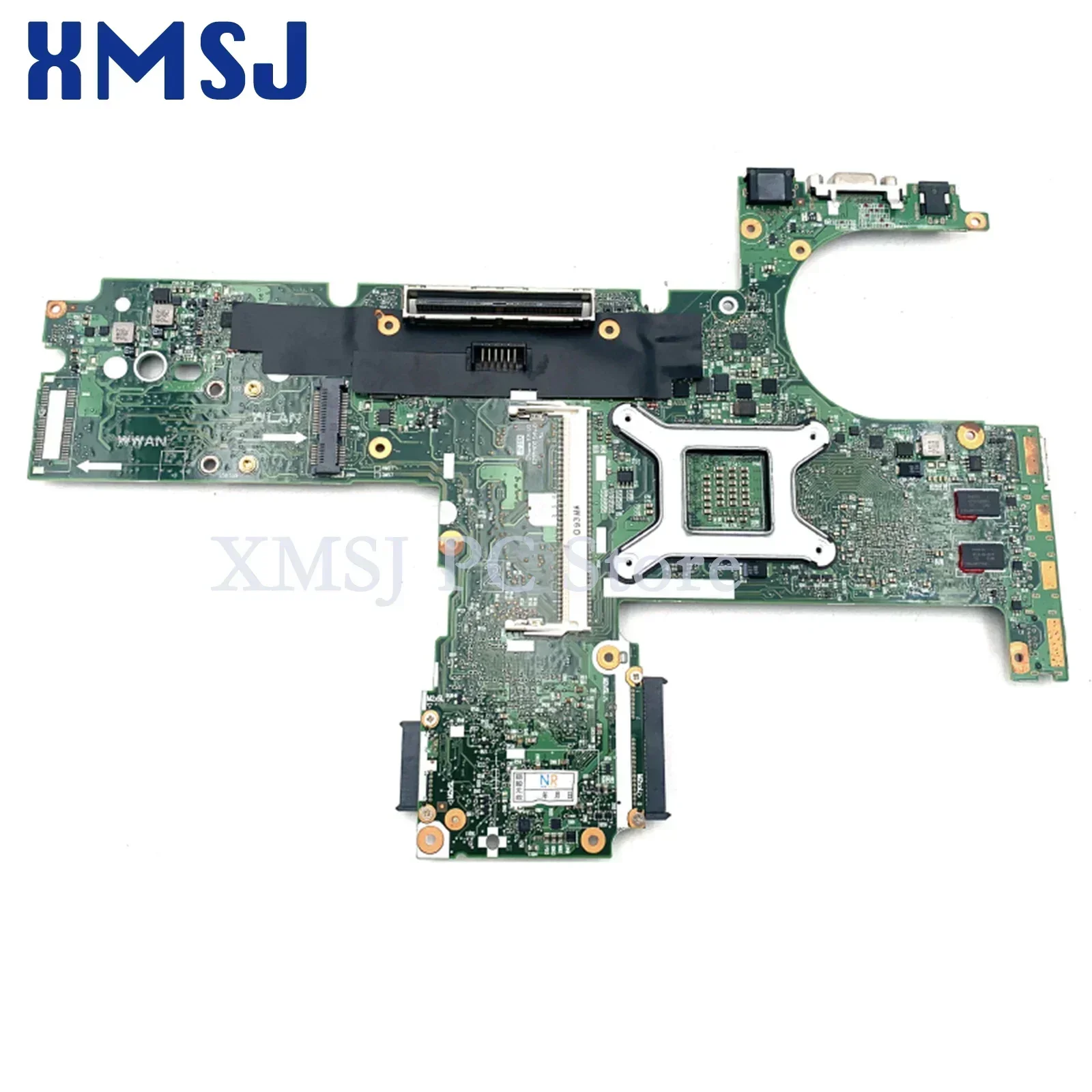 XMSJ For HP ProBook 6450b 6550b 613296-001 Motherboard HM57 HD 5430 Free CPU Laptop Main Board Fully Tested