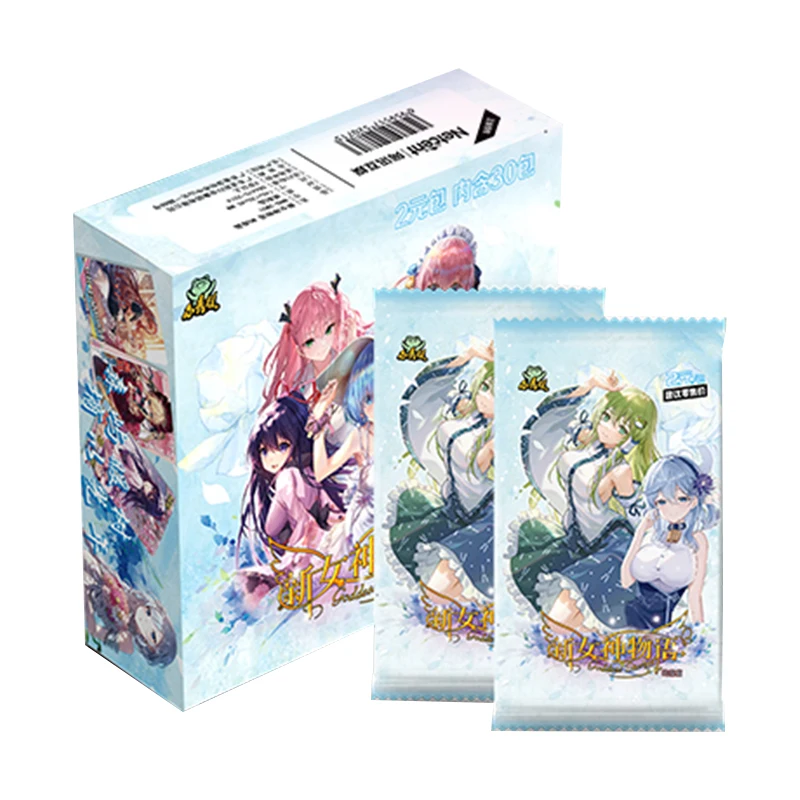 ใหม่เทพธิดา Story Collection การ์ดชุด Booster Box สาวอะนิเมะคอลเลกชันการ์ด Tcg การ์ดเกมตารางของเล่น Childs ของขวัญวันเกิด