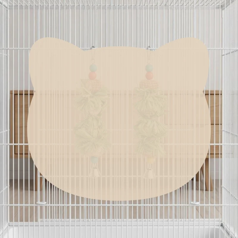 1/2Pcs Parrot Chew Toys Natural Corn Husk Ball Cob String For Cockatiel Lovebird Hanging Foraging Bird Toys