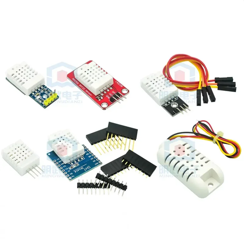 DHT22 AM2302 temperature and humidity module AAM2302B sensor probe DHT D1 mini digital electronic building block