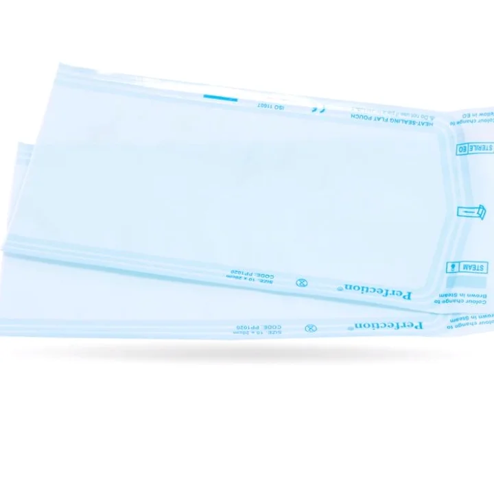 

Best selling Medical Consumable heat-seal flat sterilization pouches 180 days protection