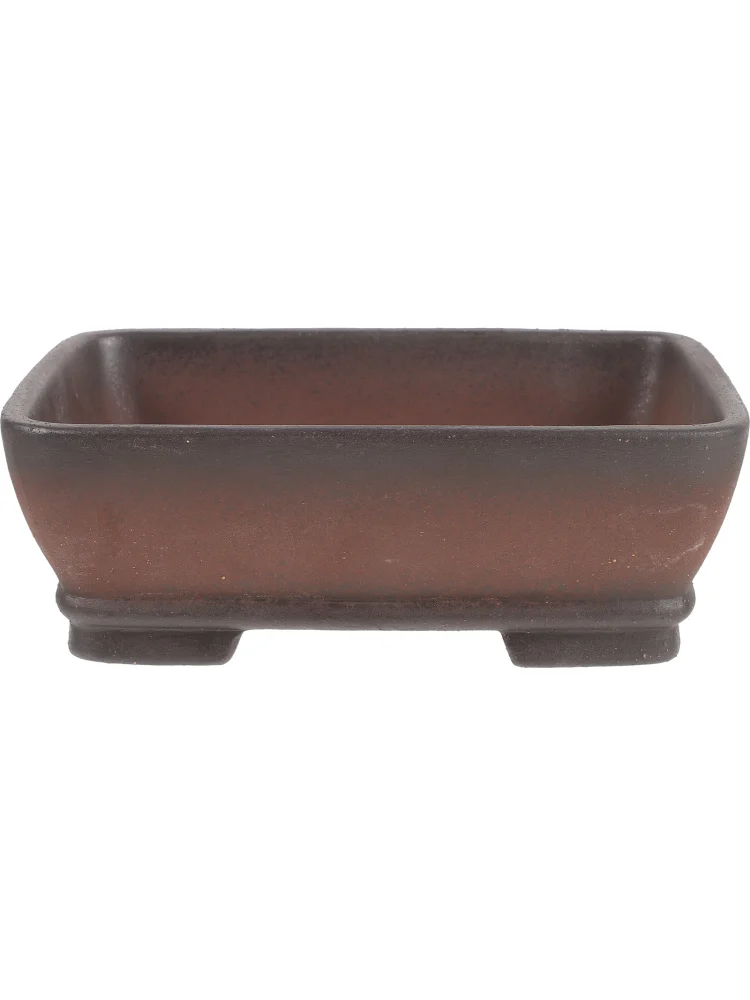 Grand Pot de fleurs rectangulaire bonsaï, Pots de Drainage en terre cuite, décoration de jardin de bureau de Style Vintage ZSZ05