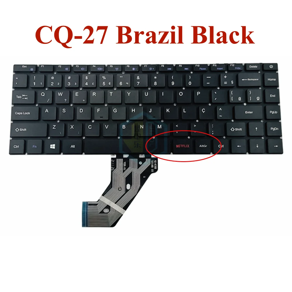 

New CQ27 PT-BR Brazil Brazilian keyboard for COMPAQ Presario CQ-27 P421 MB3181014 MB3181009 XK-HS121 YMS-0177-H fit Portuguese