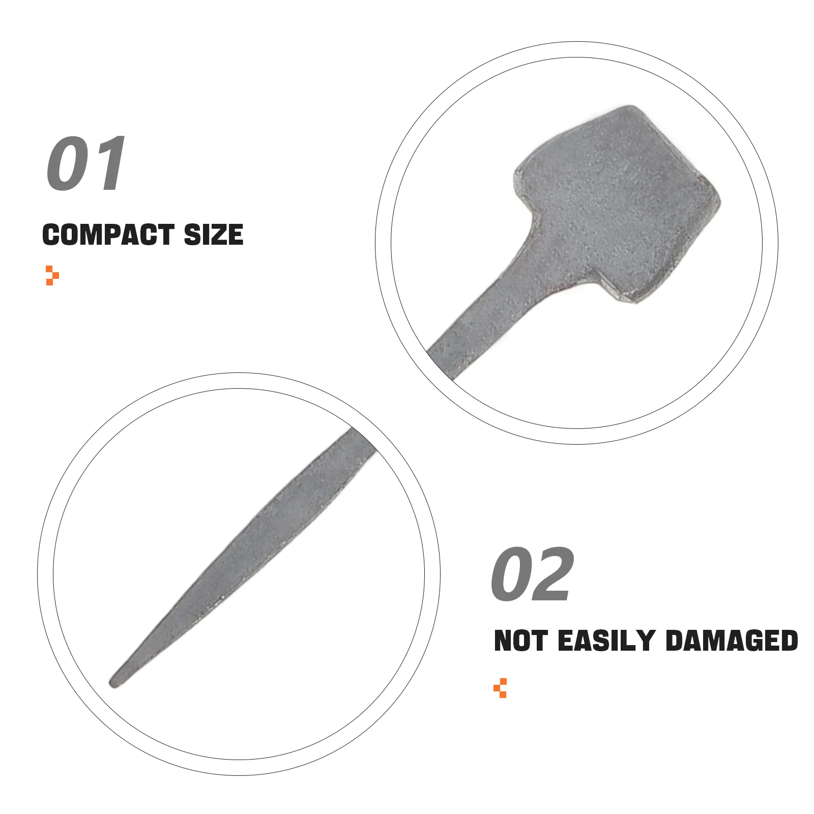 10pcs Horseshoe Horse Fixators Lightweight Iron for Horse Tack Hoof Trimming Repair Practical Strong