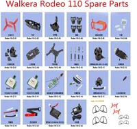 Walkera Rodeo 110 RC Drone Spare Part propeller Blade guard motor ESC transmitter Power Board camera Landing charger Fixed Board