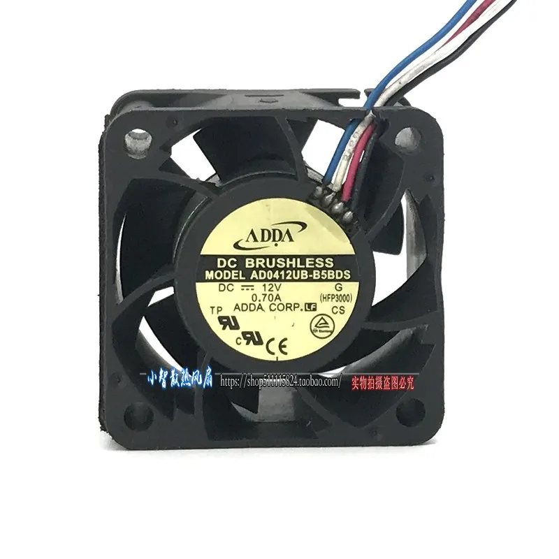 ORIGINAL AD0412UB-B5BDS 12V 4028 40*40*28mm KIPAS PENDINGIN RADIATOR BARU