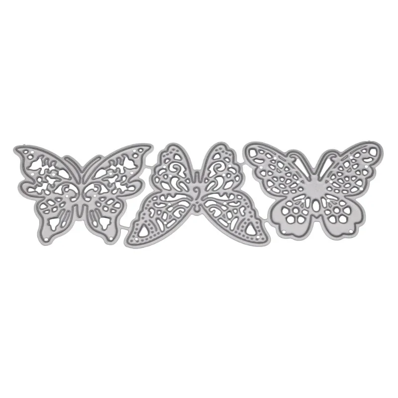 3D Hollow latarnia motylkowa tłoczenie ze stali węglowej wykrojniki dla DIY Scrapbooking karty Album tłoczenie rzemiosło Die Cut