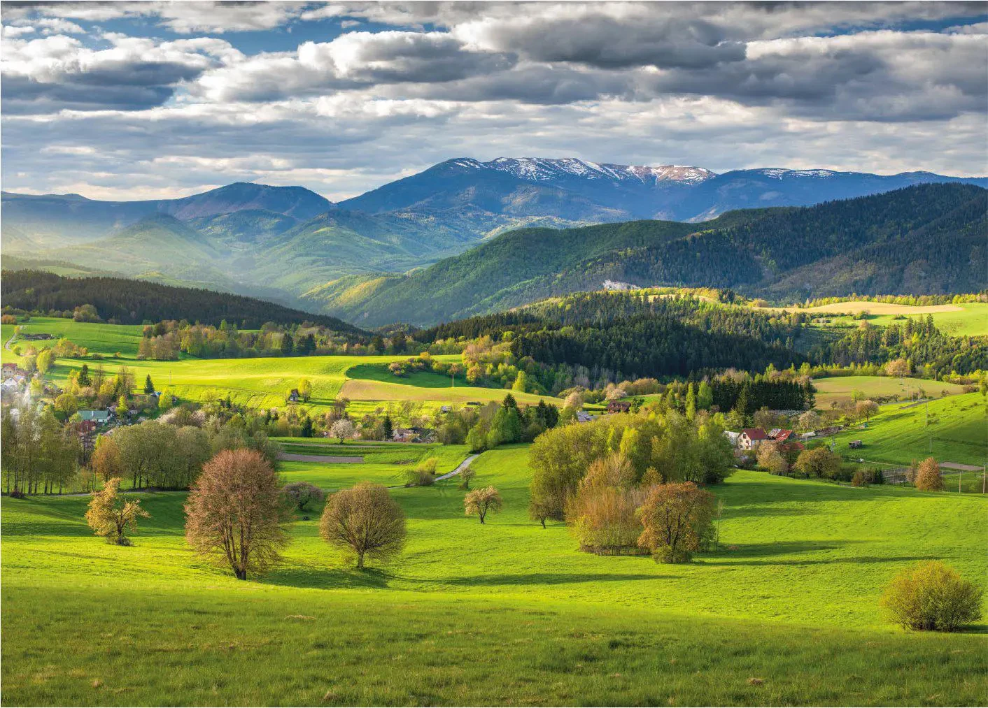 

Jigsaw Puzzles 1000 Pieces for Adults Puzzle Spring Landscape Home Decor Adults Puzzle Games Family Fun Floor Puzzles