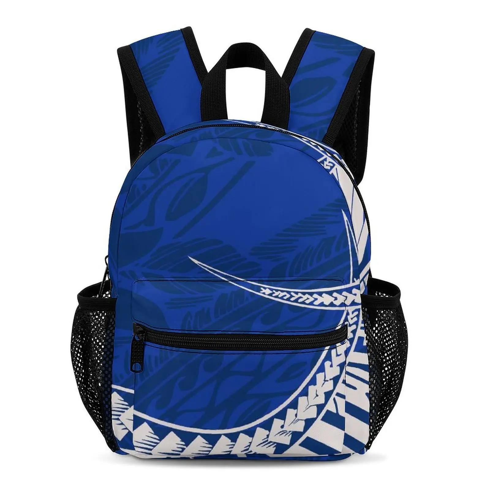 حقيبة مدرسية للأطفال مطبوعة على الطراز البولينيزي مقاس 13 بوصة حقيبة ظهر صغيرة ولطيفة للأطفال الصغار متاحة للتخصيص #3