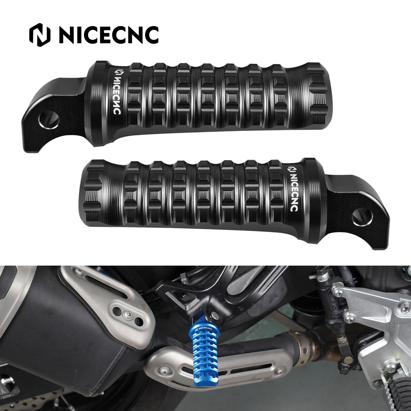 For Yamaha Tracer 900 GT Niken GT 2019-2020 T700 Tenere 700 2019 2020-2024 Passenger Footrests CNC Footrest Footpegs Footpeg