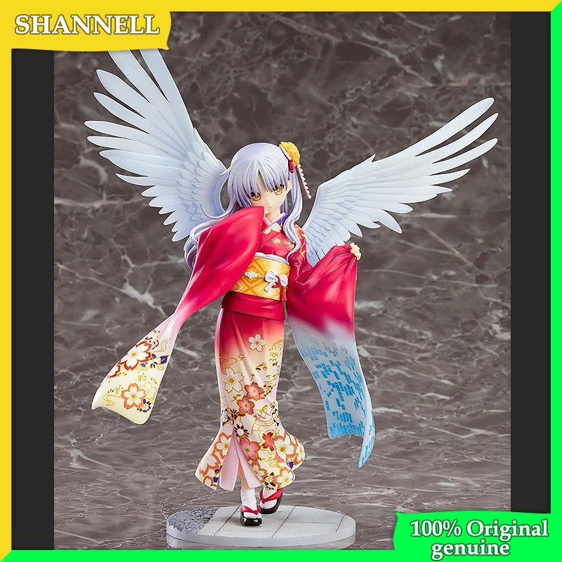 Angel Beats 100% Original genuine Tachibana Kanade kimono 27.5cm PVC Action Figure Anime Figure Model Toys Figure Collection